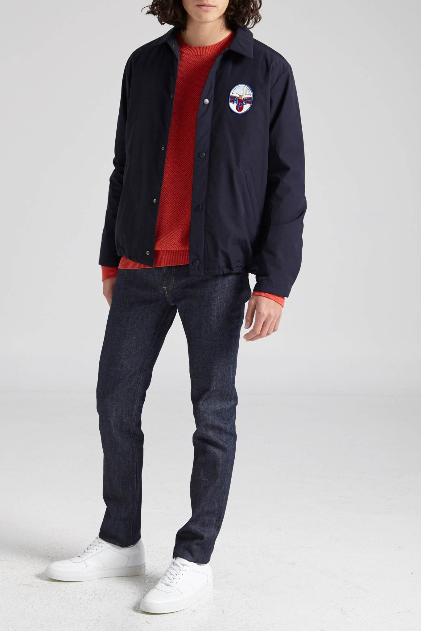 A.P.C. A.P.C. Saul Jacket - Dark Navy Size US XL / EU 56 / 4 - 3 Thumbnail