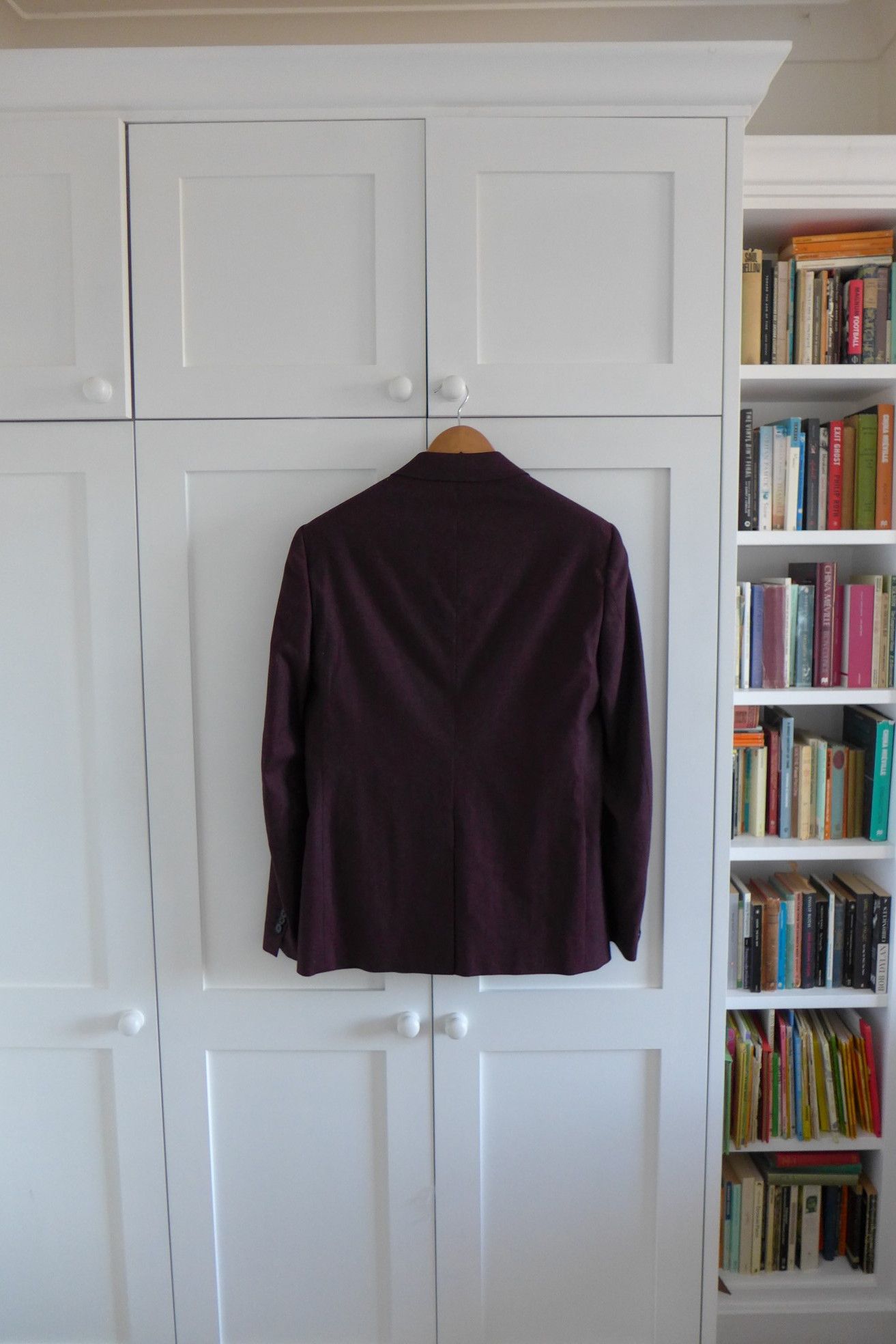 Maison Margiela Margiela FW17 Classic Blazer - Checked Burgundy Wool Size US M / EU 48-50 / 2 - 4 Thumbnail