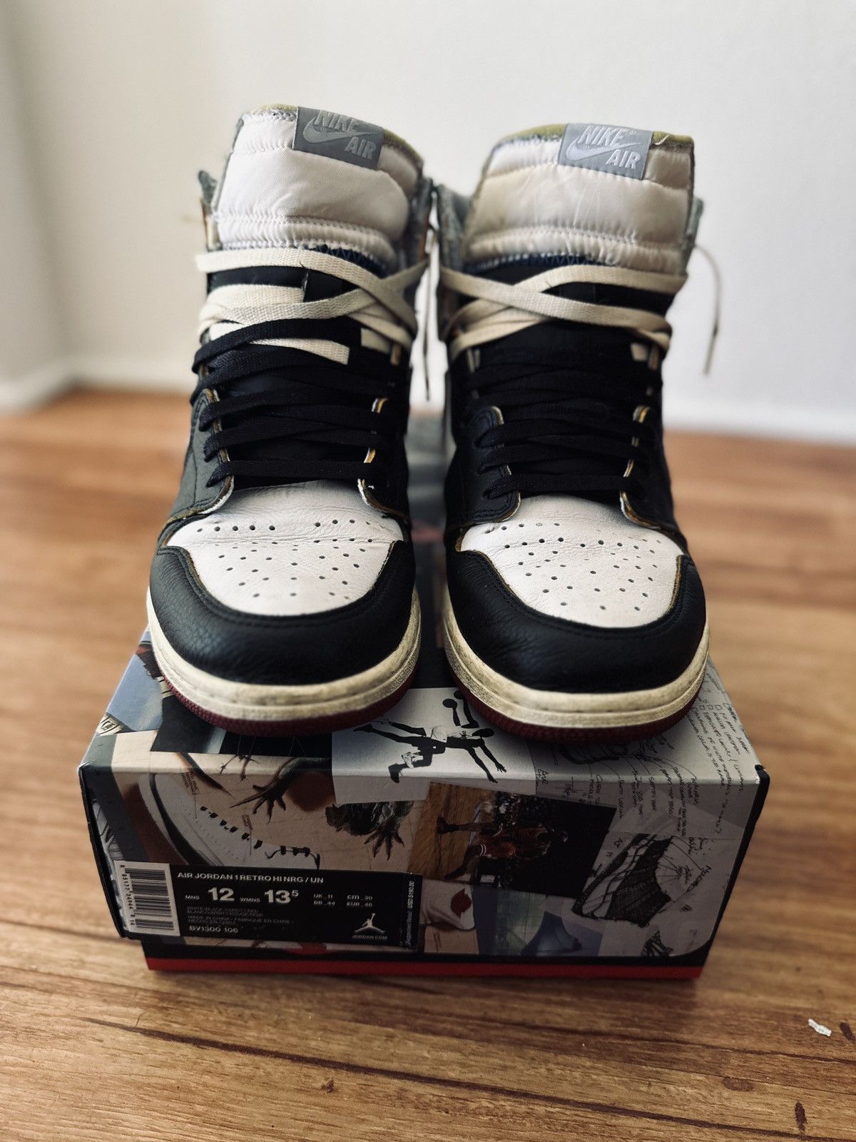 Nike Union LA x Air Jordan 1 Retro High NRG 'Black Toe' | Grailed