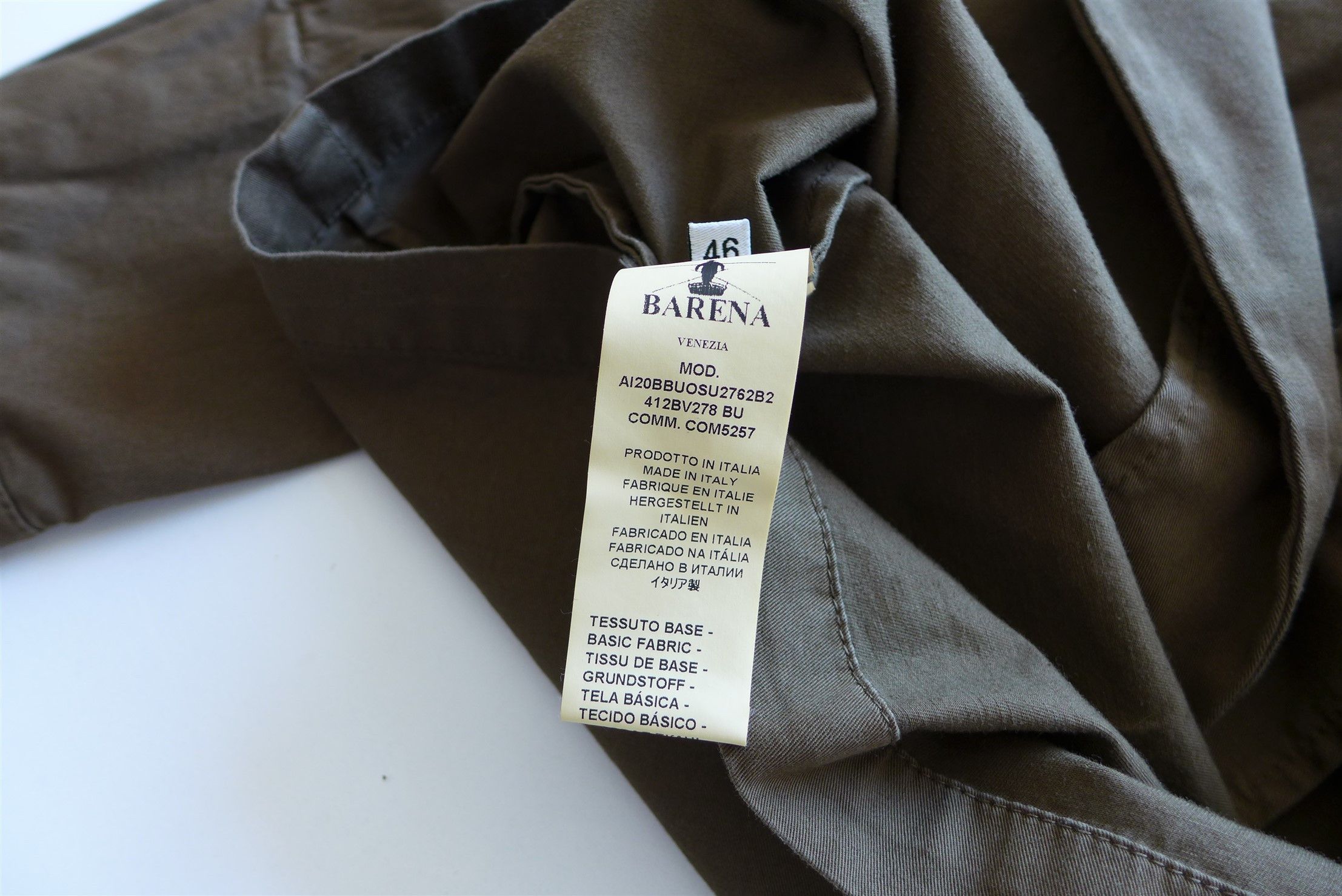 Barena Barena Cedrone Overshirt - Bistro Size US S / EU 44-46 / 1 - 10 Thumbnail