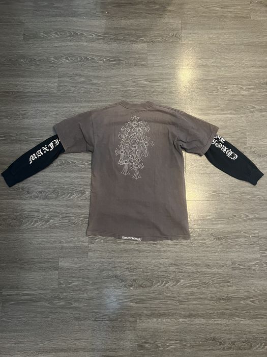 Chrome Hearts Chrome Hearts Vintage Faded Thrashed Cemetery Tee Size ...