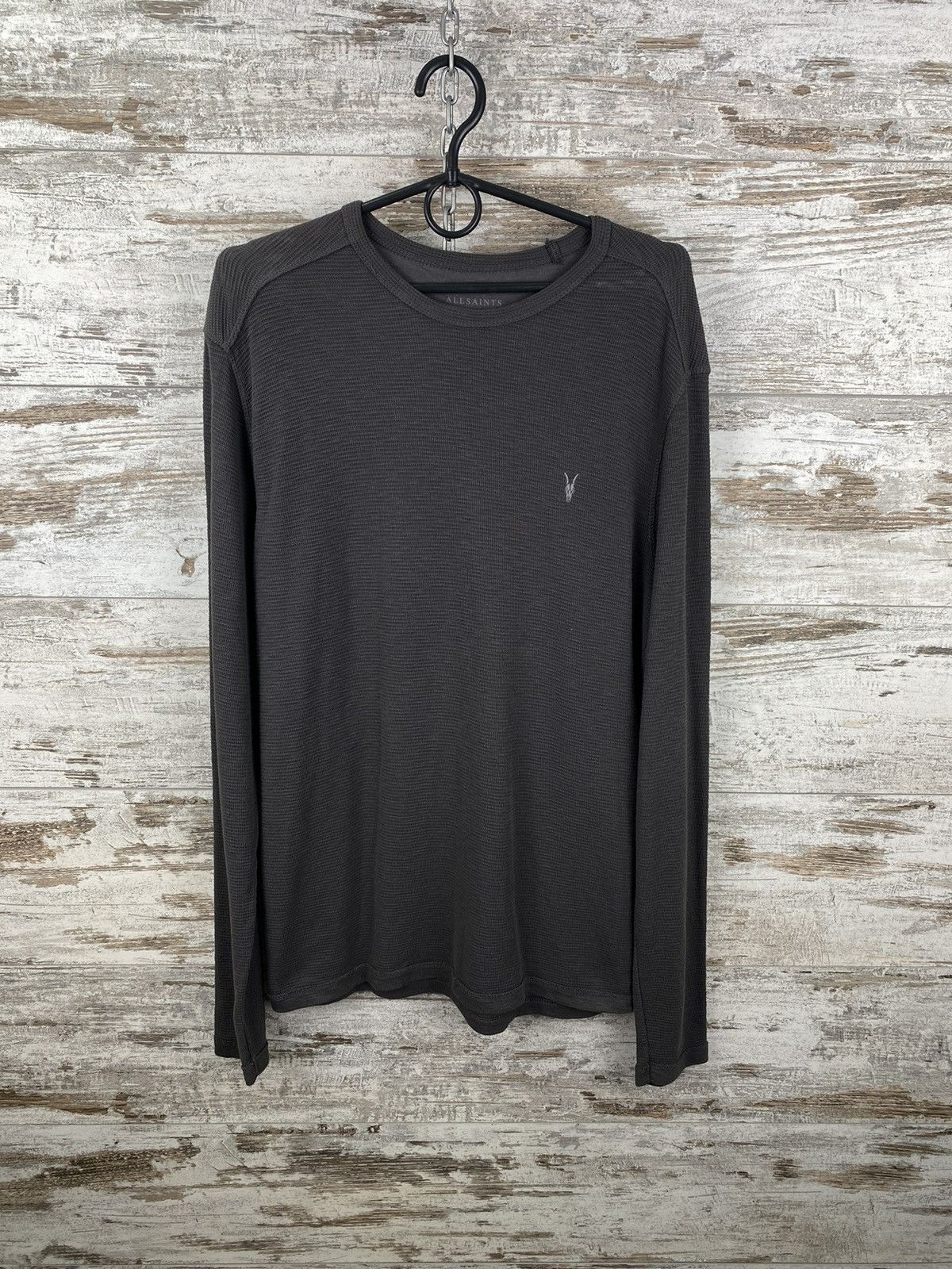 Allsaints × Japanese Brand Mens AllSaints CLASH LS CREW Longsleeve T Shirt luxury tee Size US S / EU 44-46 / 1 - 2 Thumbnail