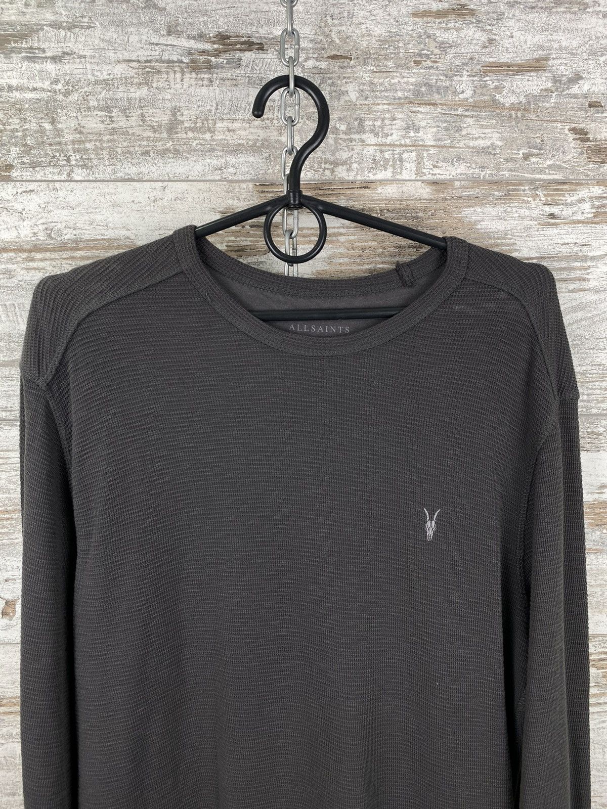 Allsaints × Japanese Brand Mens AllSaints CLASH LS CREW Longsleeve T Shirt luxury tee Size US S / EU 44-46 / 1 - 3 Thumbnail