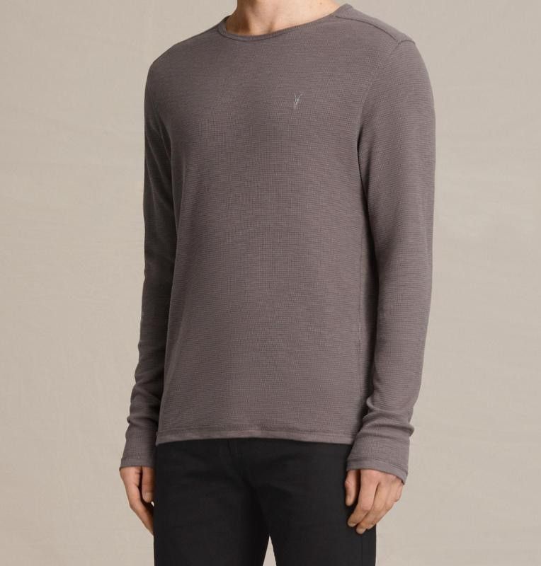 Allsaints × Japanese Brand Mens AllSaints CLASH LS CREW Longsleeve T Shirt luxury tee Size US S / EU 44-46 / 1 - 2 Thumbnail