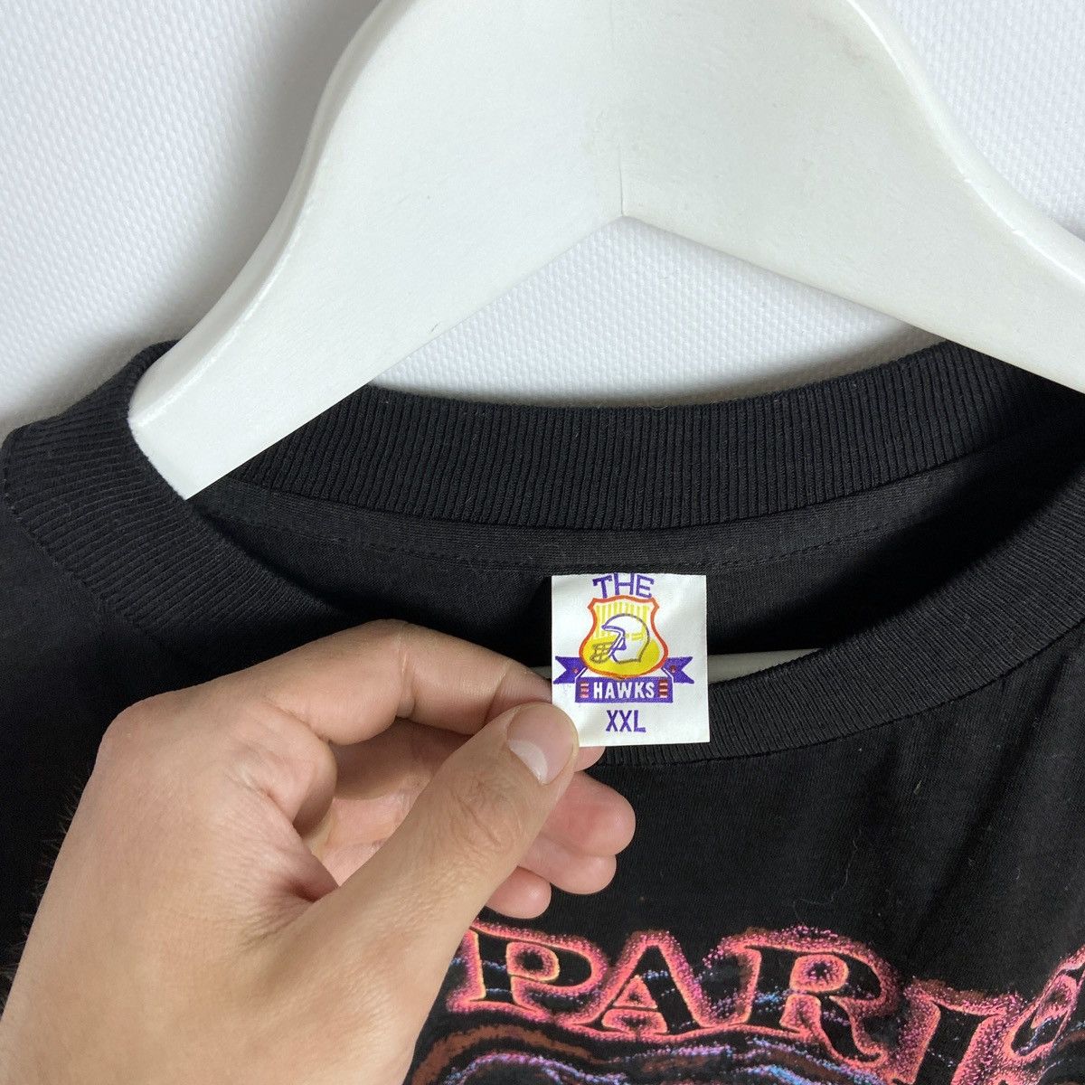 Vintage Vintage 80s Paris Red Moon Graphic Art tee Stepha rare y2k Size US XXL / EU 58 / 5 - 3 Thumbnail