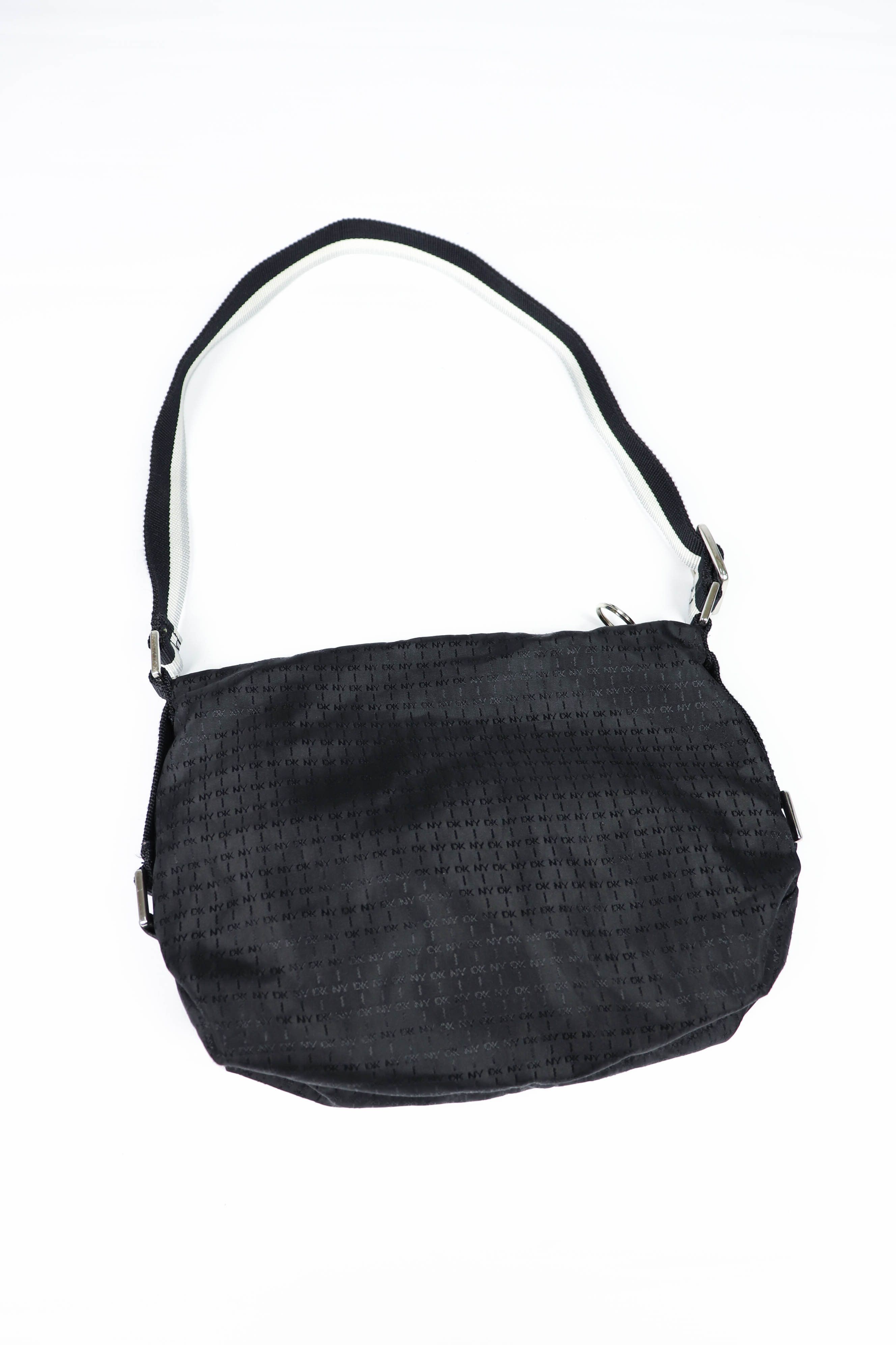 DKNY DKNY Donna Karan New York Black Monogram Shoulder Bag Size ONE SIZE - 1 Thumbnail
