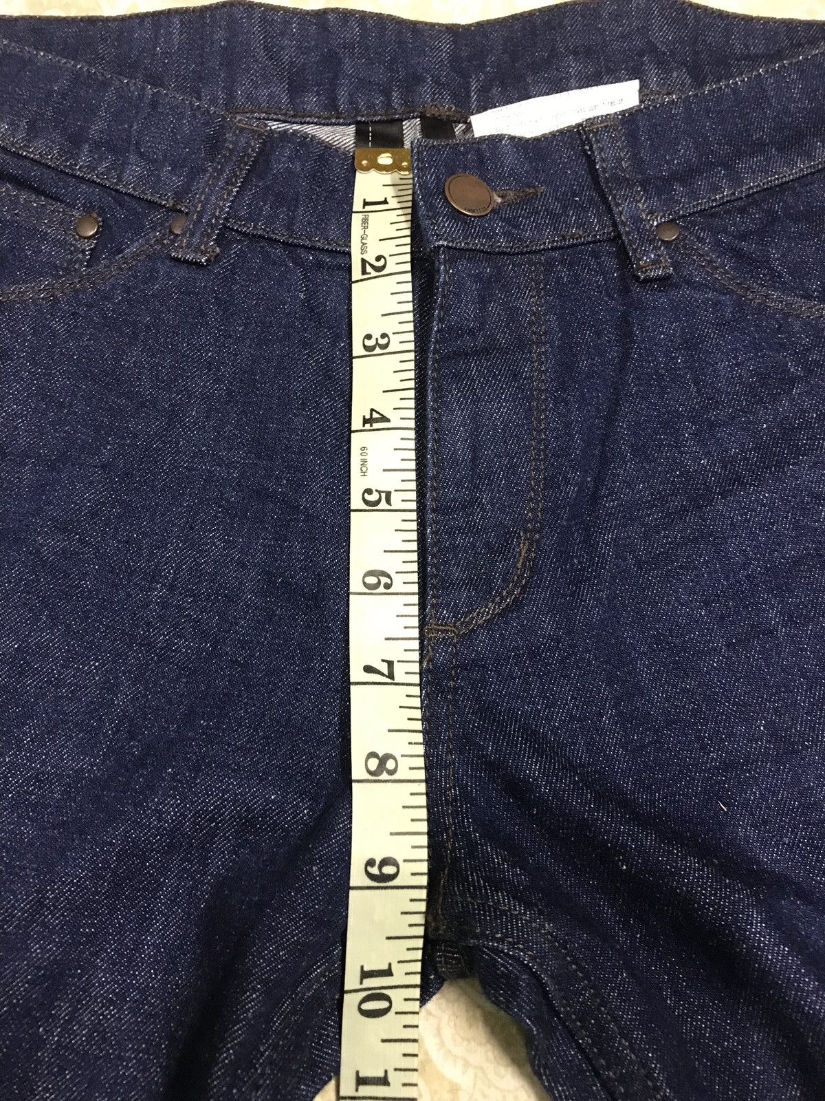 Fadeless × Japanese Brand × Vintage Vintage Fadeless Jeans Indigo Style Size US 31 - 16 Thumbnail