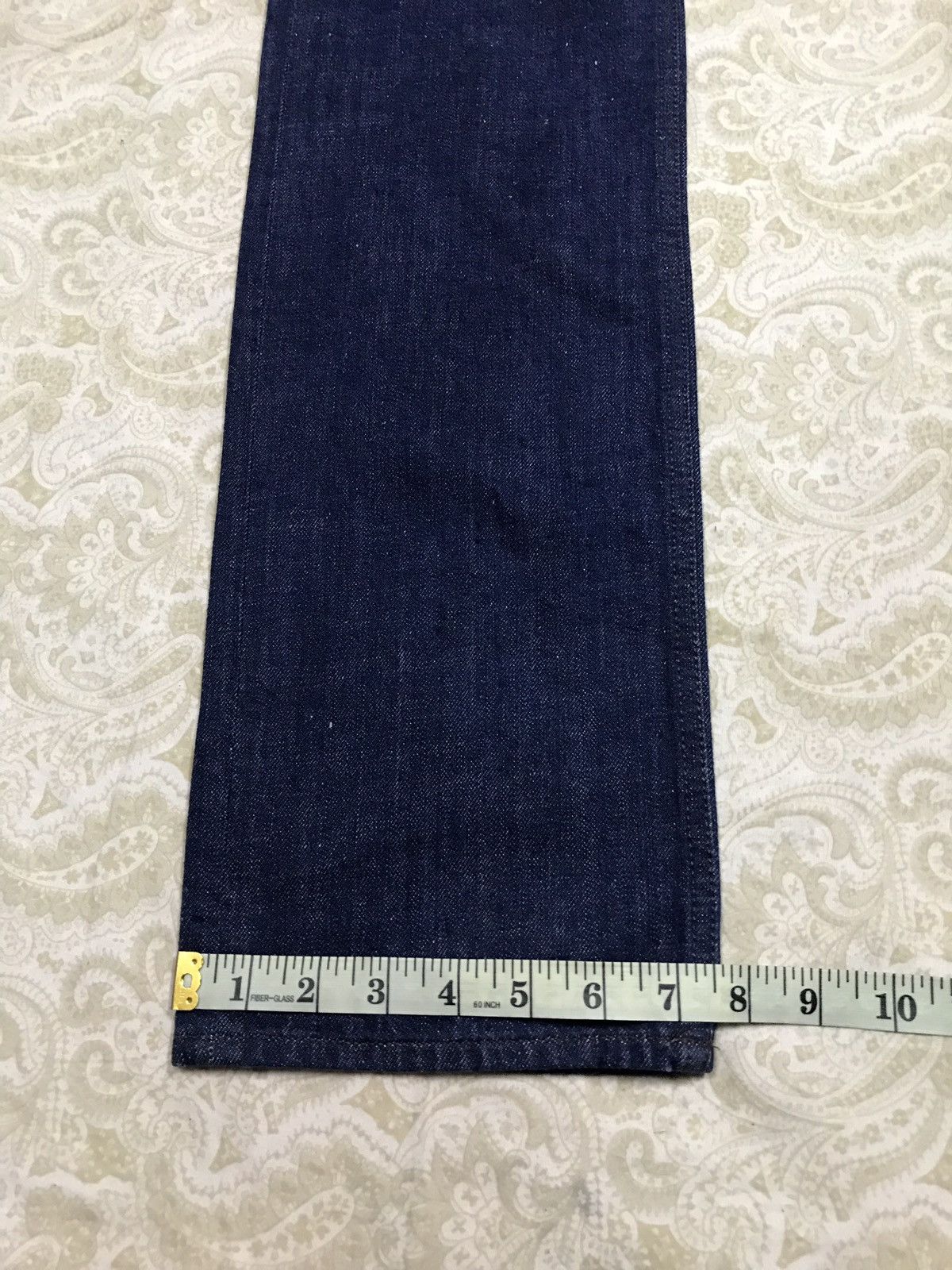 Fadeless × Japanese Brand × Vintage Vintage Fadeless Jeans Indigo Style Size US 31 - 21 Thumbnail
