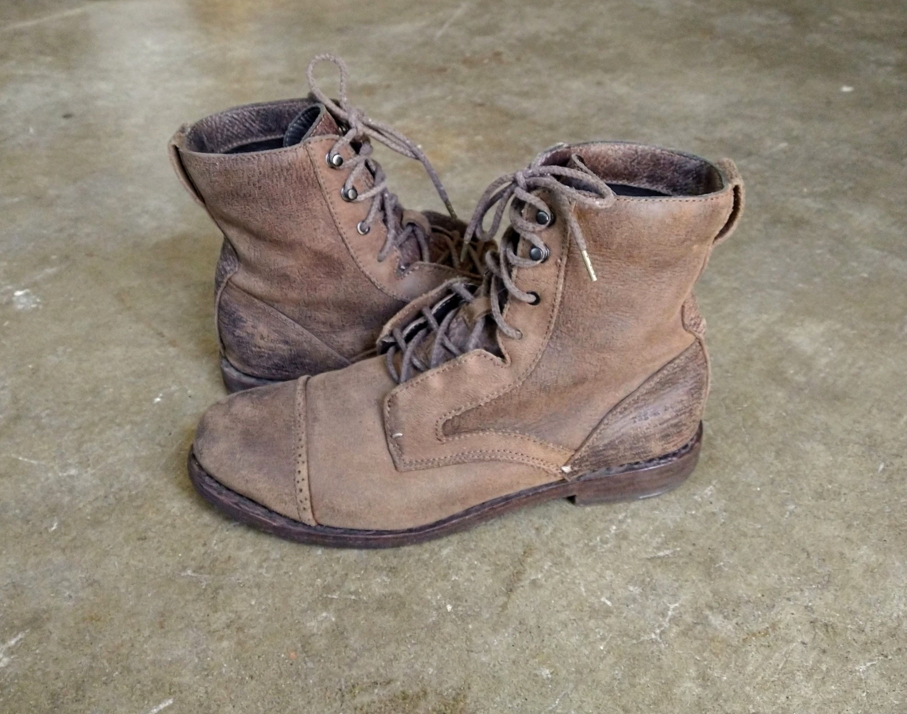 Rag & Bone Rag & Bone Boots Size 9 42 Brown Suede Leather Lace Up Size US 9 / EU 42 - 1 Thumbnail