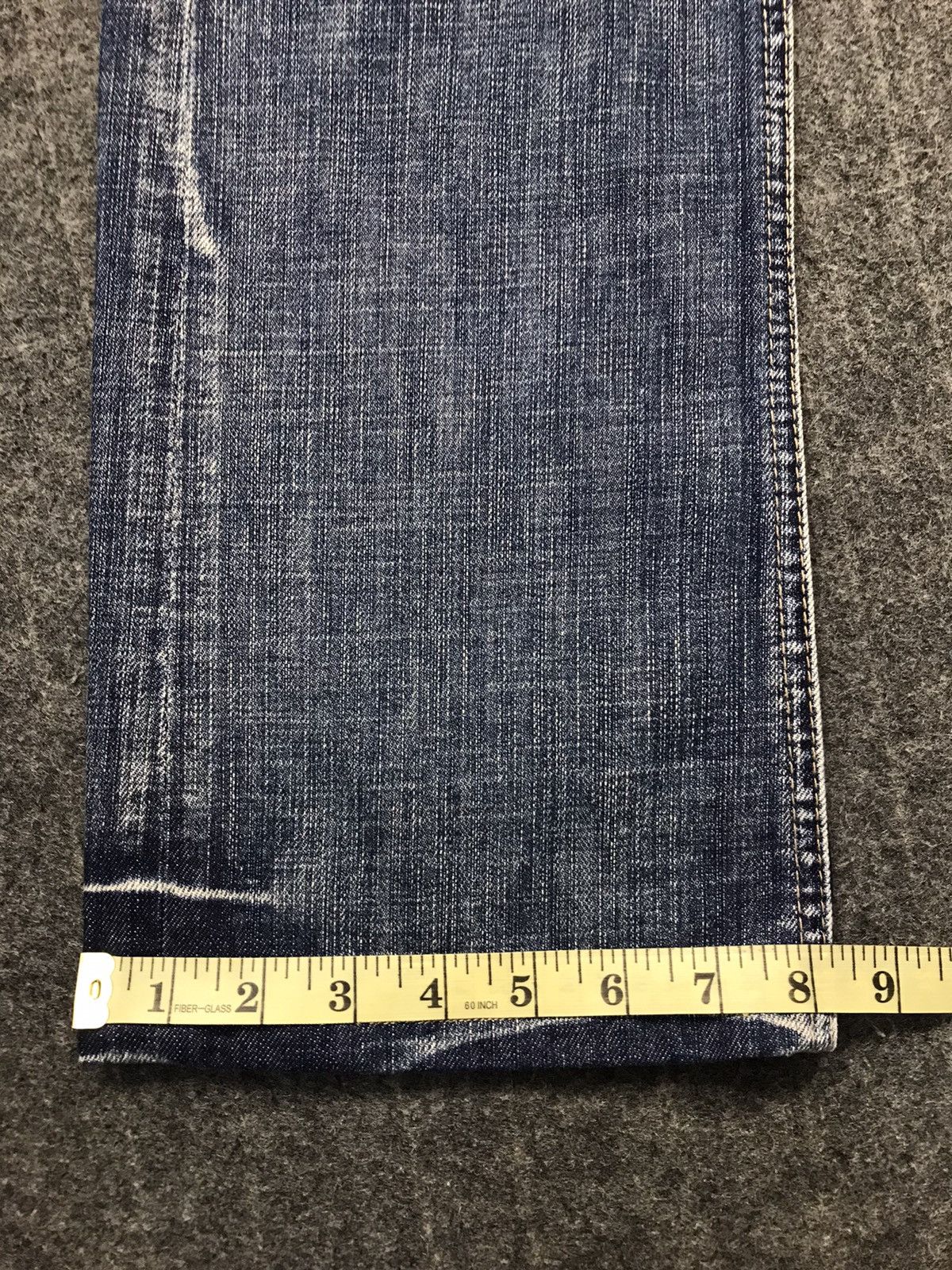 Japanese Brand Vintage Heritage Stone Design Patchwork Zipper Jeans Size US 32 / EU 48 - 19 Thumbnail