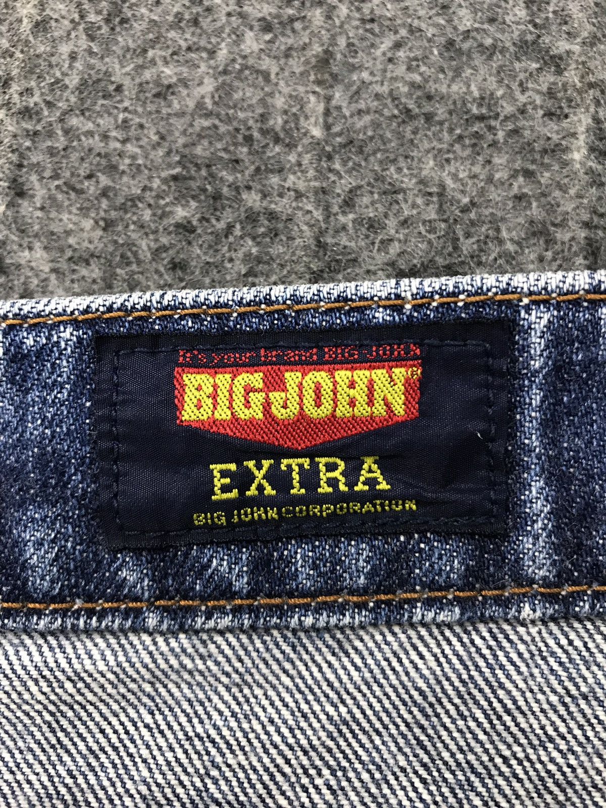 Big John × Japanese Brand Vintage Big John Extra Distressed Denim Jeans Size US 31 - 13 Thumbnail