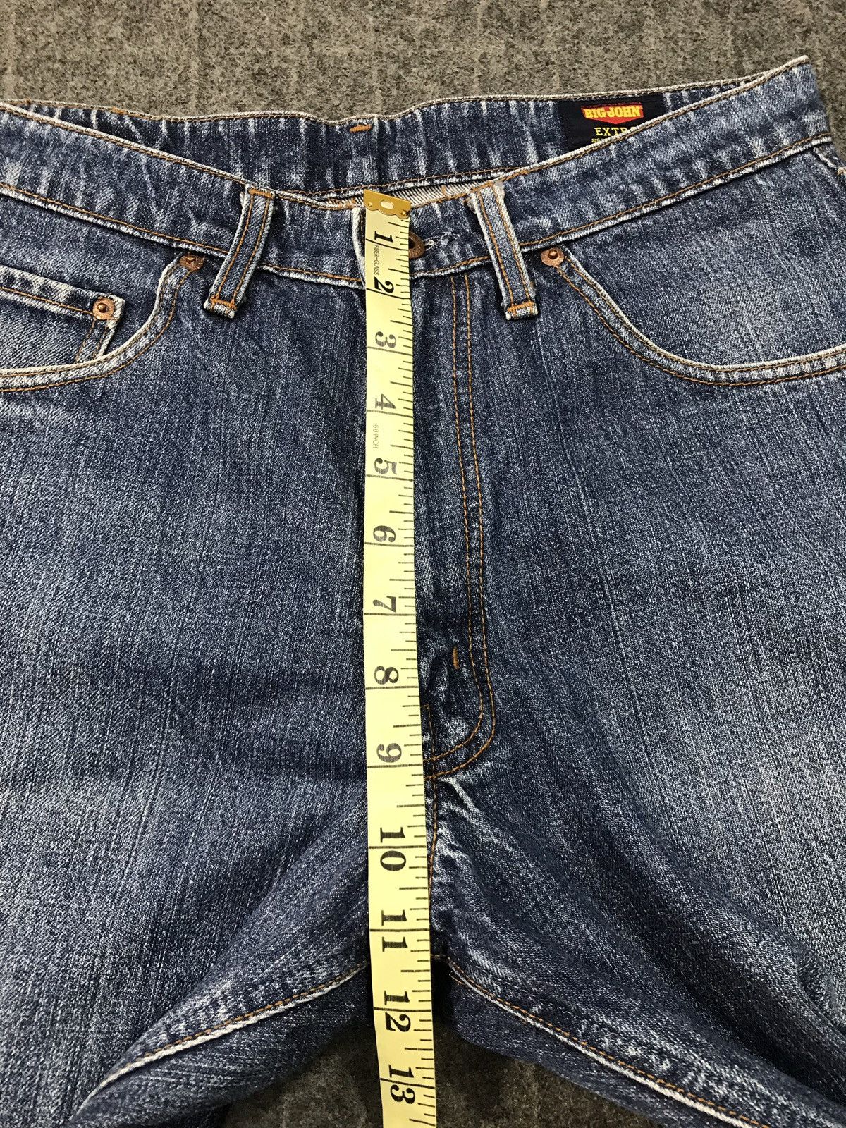 Big John × Japanese Brand Vintage Big John Extra Distressed Denim Jeans Size US 31 - 17 Thumbnail