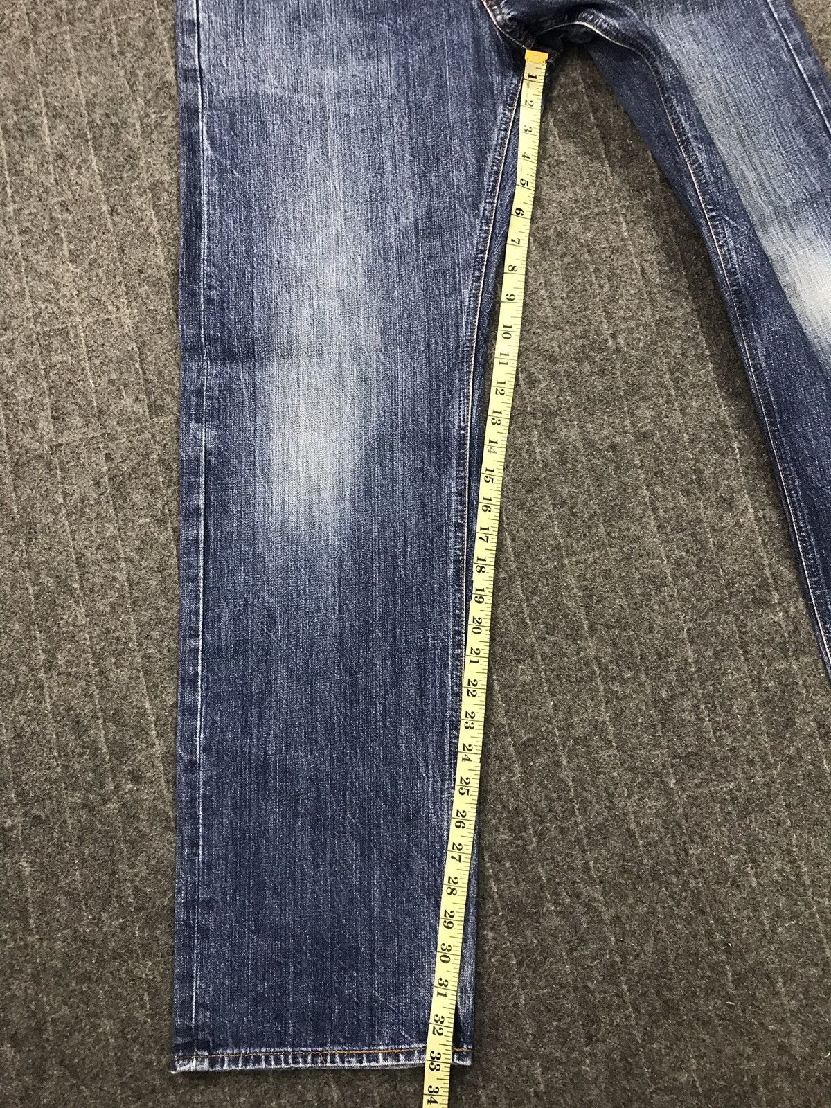 Big John × Japanese Brand Vintage Big John Extra Distressed Denim Jeans Size US 31 - 21 Thumbnail