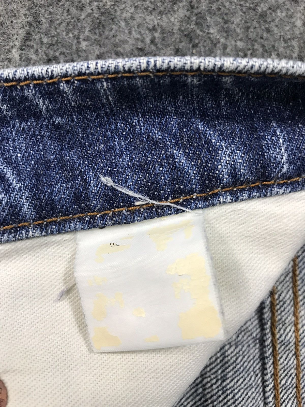 Big John × Japanese Brand Vintage Big John Extra Distressed Denim Jeans Size US 31 - 14 Thumbnail