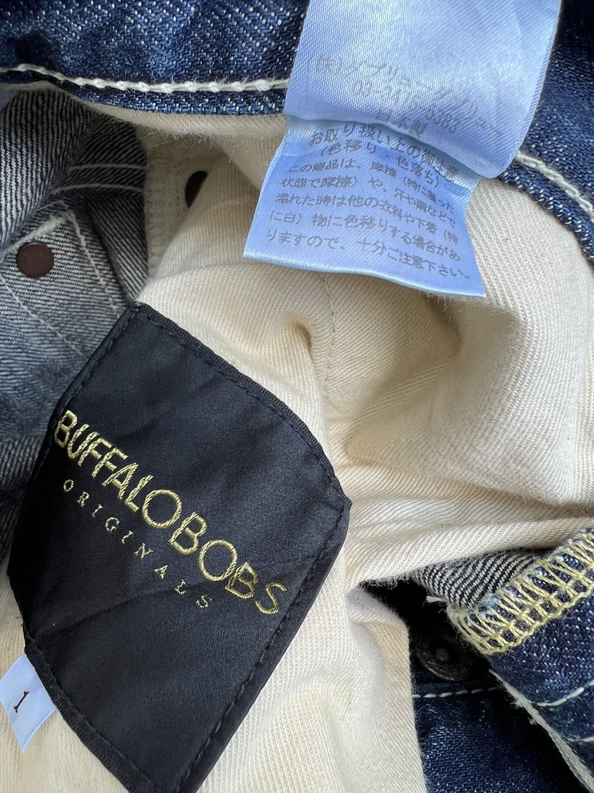 BUFFALO BOBS Vintage Buffalo Bobs Japan Rips Distress Denim Flared Jeans Size US 30 / EU 46 - 25 Thumbnail