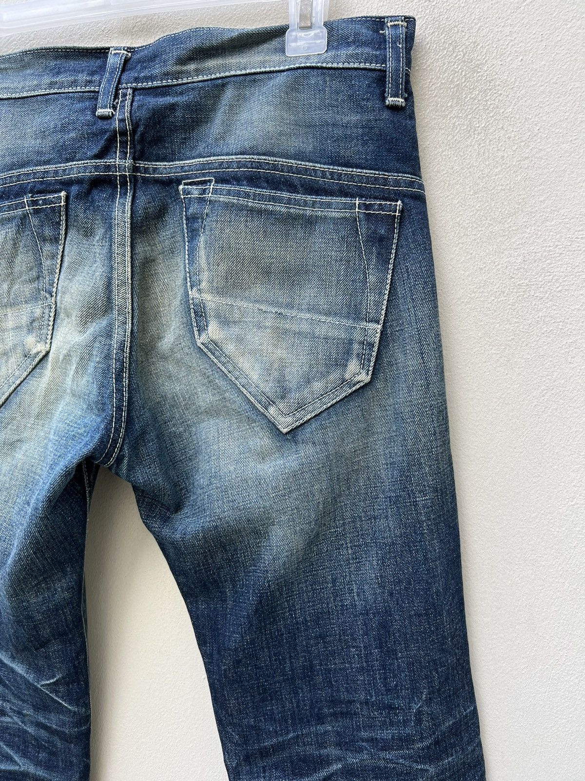 BUFFALO BOBS Vintage Buffalo Bobs Japan Rips Distress Denim Flared Jeans Size US 30 / EU 46 - 21 Thumbnail