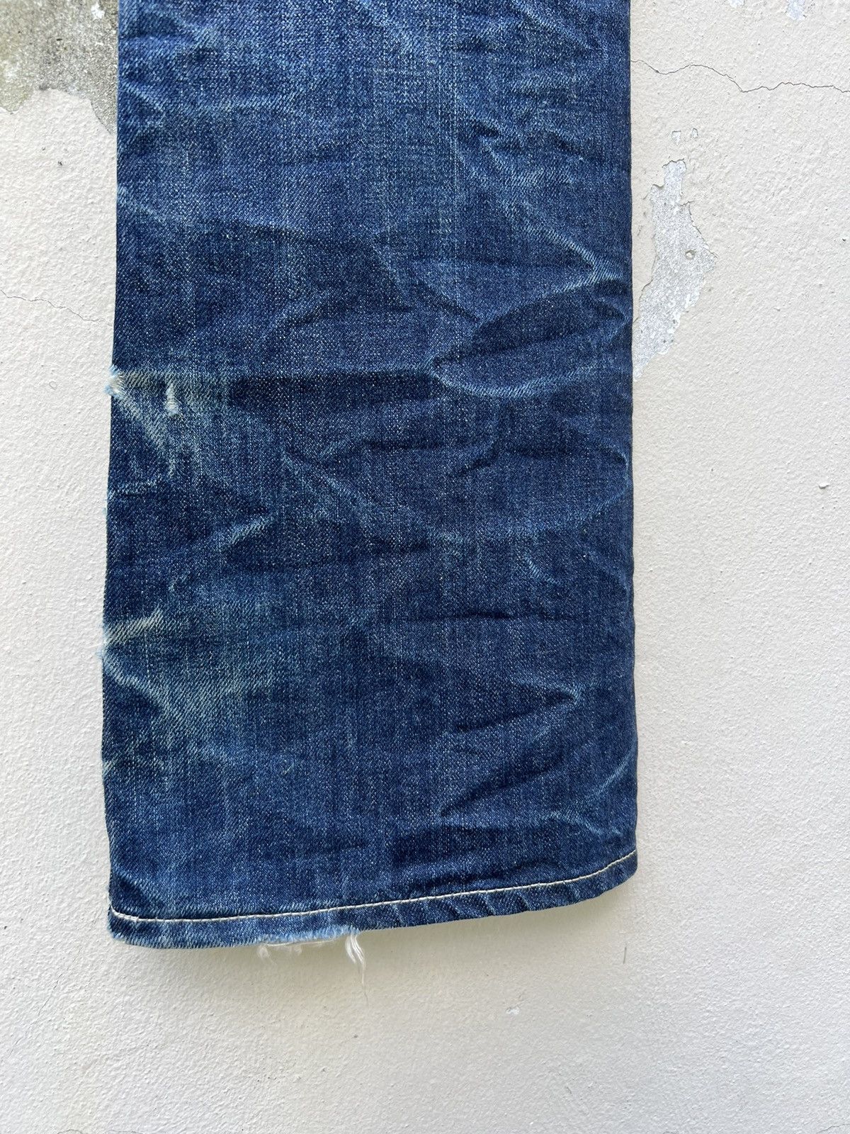 BUFFALO BOBS Vintage Buffalo Bobs Japan Rips Distress Denim Flared Jeans Size US 30 / EU 46 - 23 Thumbnail