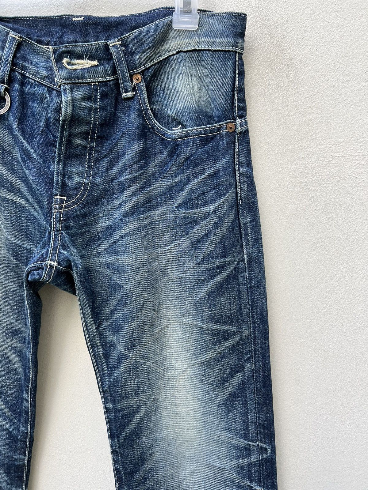 BUFFALO BOBS Vintage Buffalo Bobs Japan Rips Distress Denim Flared Jeans Size US 30 / EU 46 - 11 Thumbnail