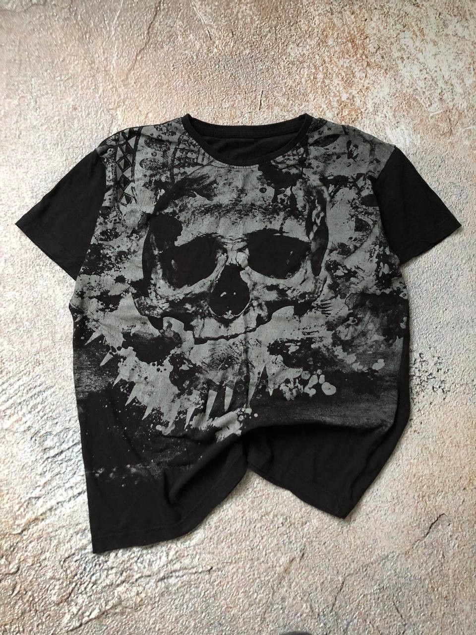Affliction × Vintage Y2k vintage T-shirt skilleton Gothic Affliction Style Size US M / EU 48-50 / 2 - 1 Thumbnail