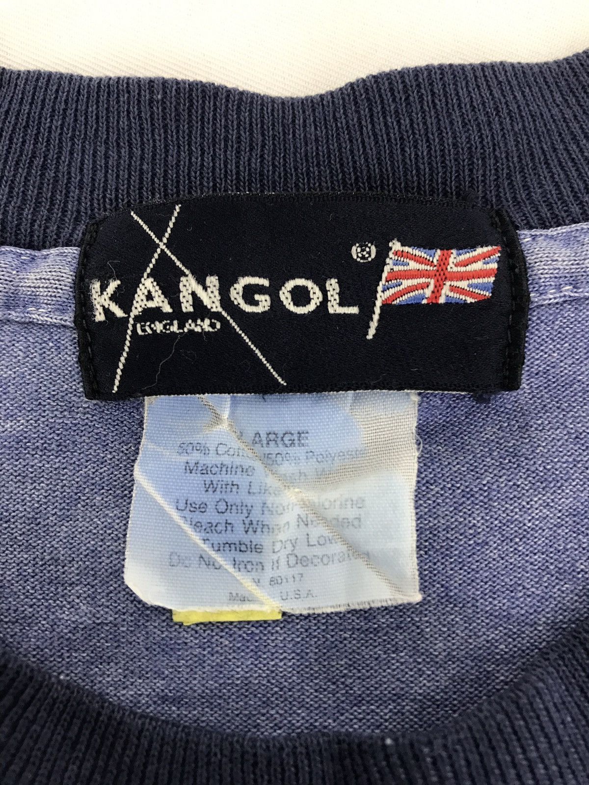 Kangol × Vintage Vintage 80s Kangol Ringer Tee Usa🇱🇷 Size US L / EU 52-54 / 3 - 5 Thumbnail