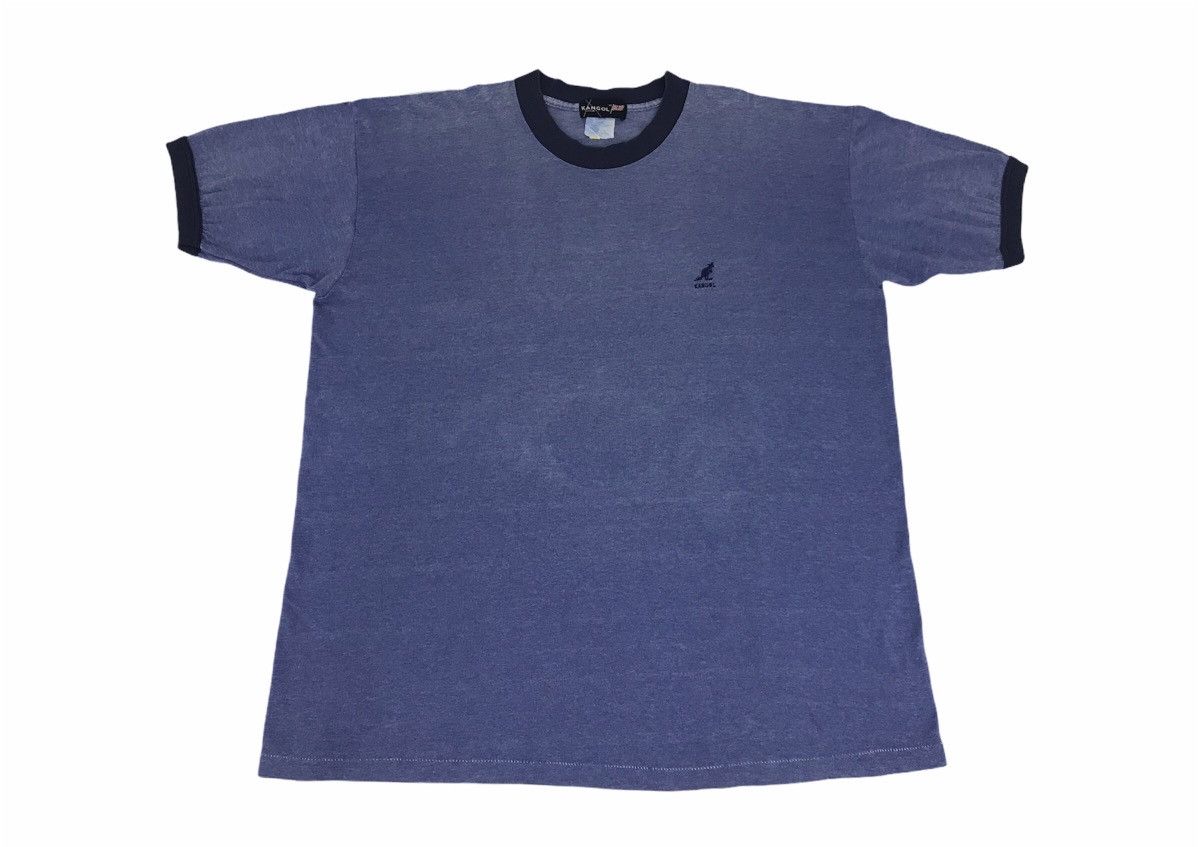 Kangol × Vintage Vintage 80s Kangol Ringer Tee Usa🇱🇷 Size US L / EU 52-54 / 3 - 1 Thumbnail