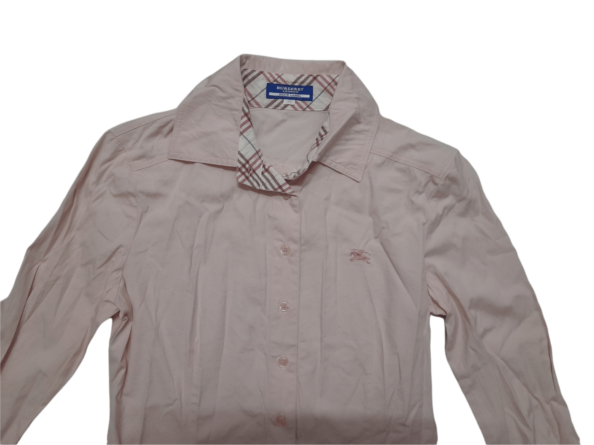 Burberry Burberry Button Down Shirt Ladies (D795) Size S / US 4 / IT 40 - 3 Thumbnail