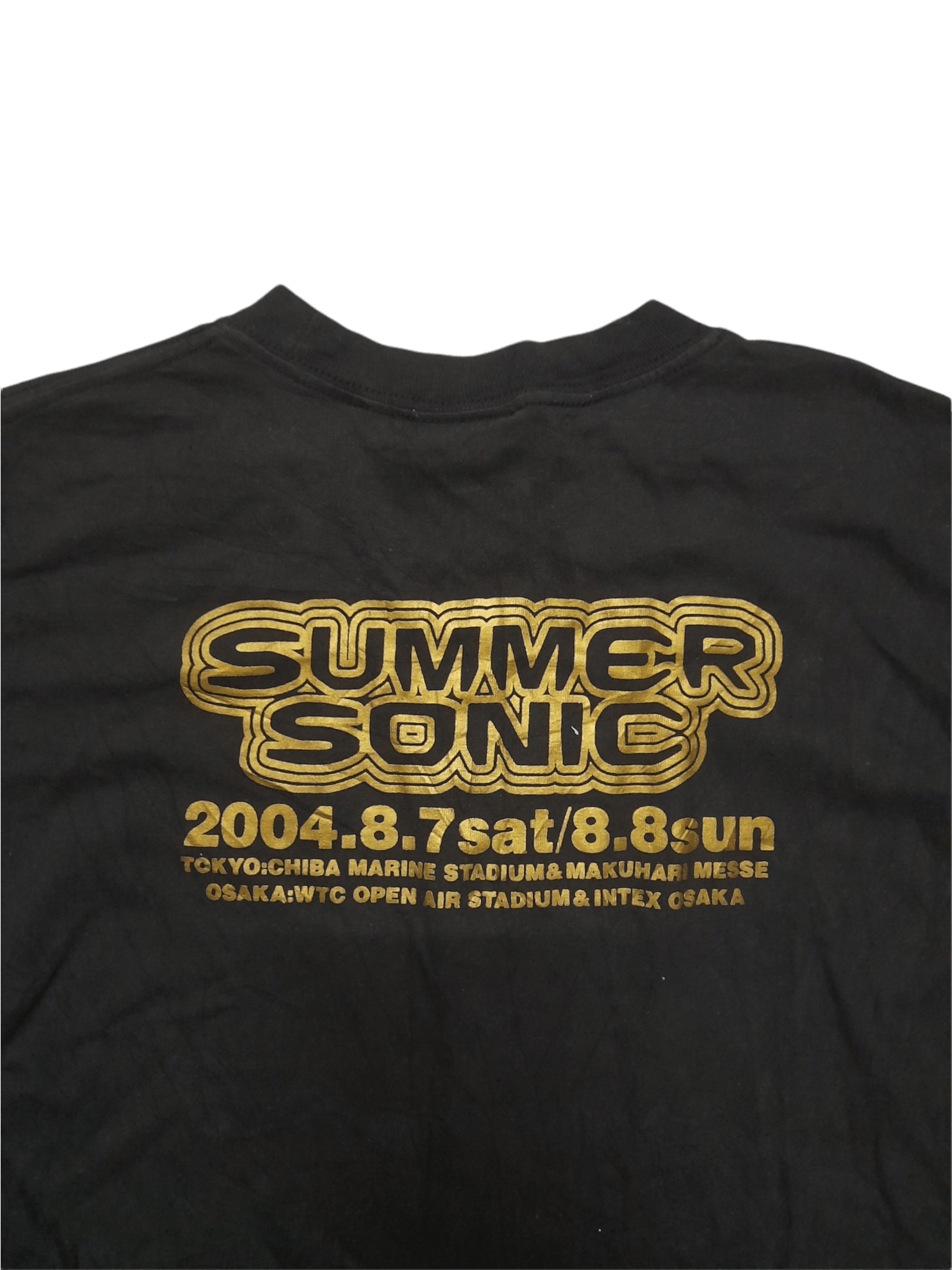 Band Tees × Hurley 2004 Hurley x Summer Sonic Shirt Tour (D839) Size US M / EU 48-50 / 2 - 7 Thumbnail