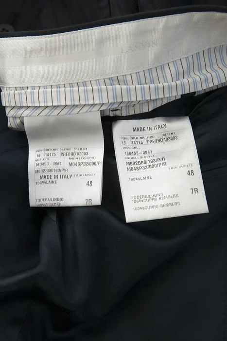 Lanvin Pinstripe wool blazer Size 48R - 9 Thumbnail