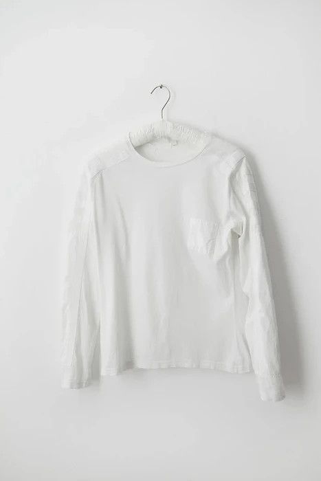 image of Helmut Lang 1999 Motocross Top in White, Women's (Size Small)