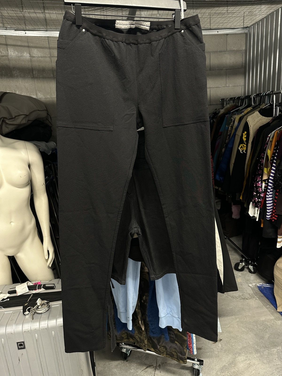 Rick Owens FW20 Performa textured stretch waist trouser Size US 32 / EU 48 - 5 Thumbnail