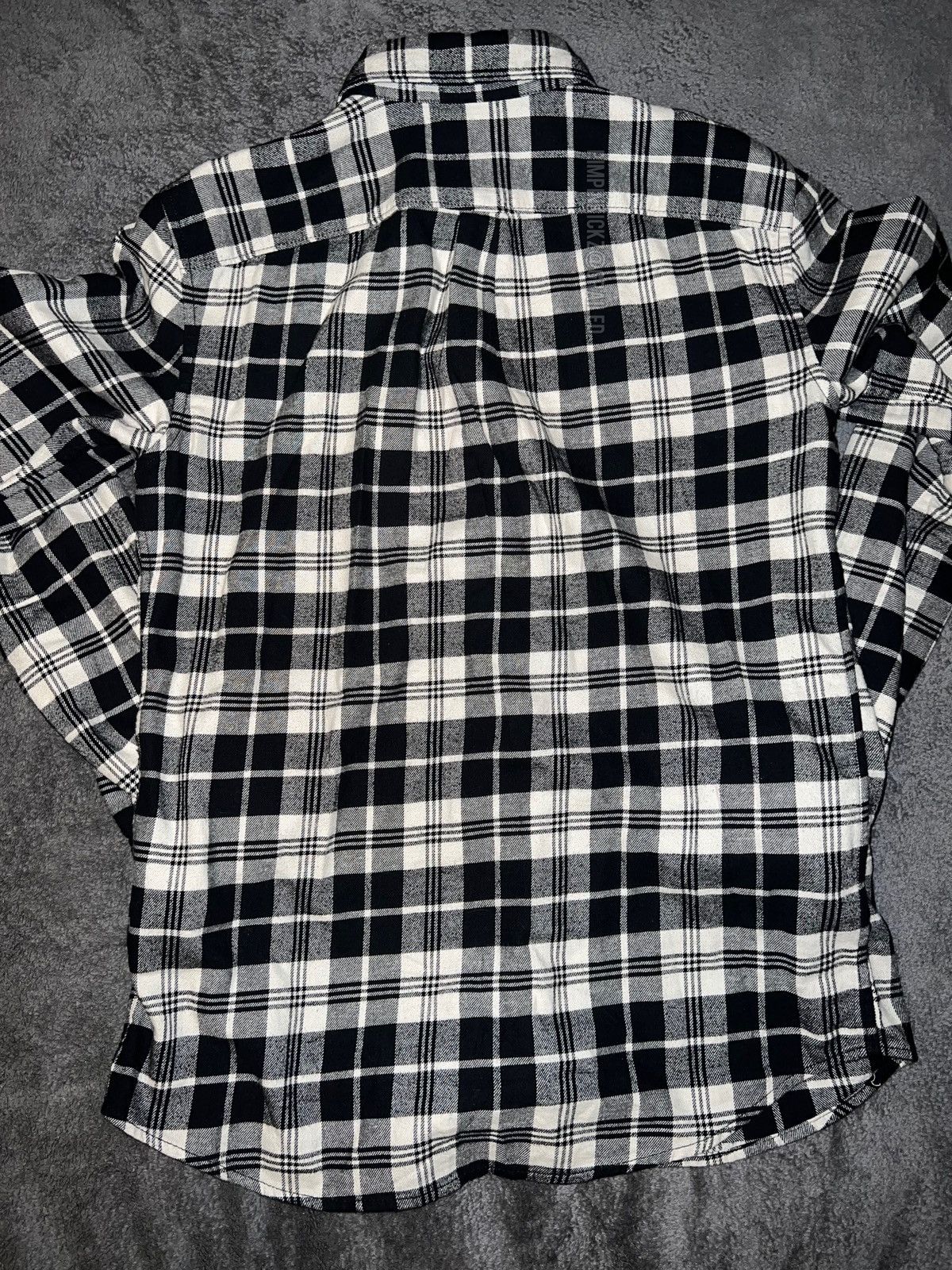 Gap GAP plaid button up shirt (white/black) Small Size US S / EU 44-46 / 1 - 3 Thumbnail