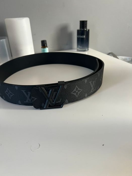 Louis Vuitton 2019 LV Initiales Flags 40MM Belt Kit - Black Belts