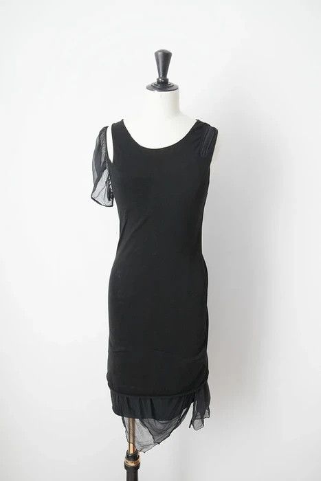 Helmut Lang SS04 black dress Size XS / US 0-2 / IT 36-38 - 1 Thumbnail