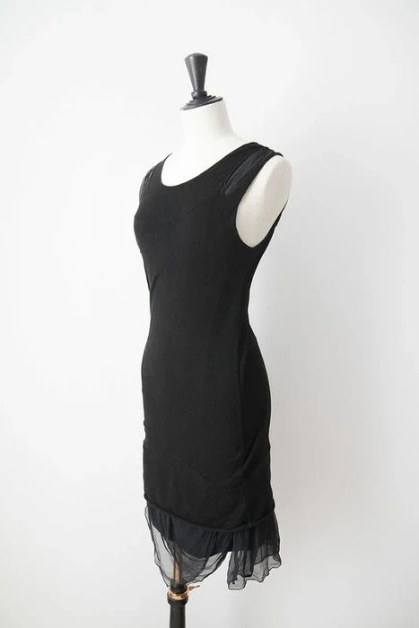 Helmut Lang SS04 black dress Size XS / US 0-2 / IT 36-38 - 3 Thumbnail