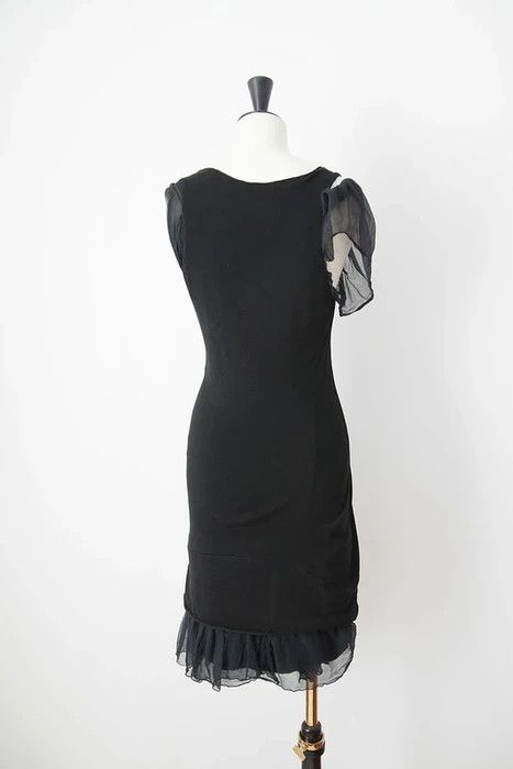 Helmut Lang SS04 black dress Size XS / US 0-2 / IT 36-38 - 5 Thumbnail