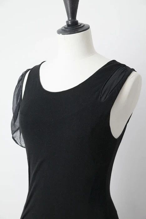 Helmut Lang SS04 black dress Size XS / US 0-2 / IT 36-38 - 4 Thumbnail