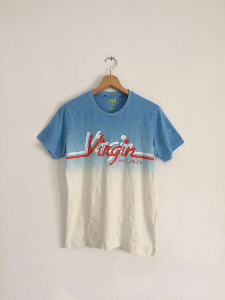 Band Tees × Japanese Brand × Uniqlo 🔥🔥UT x Virgin Record T-Shirt Size US S / EU 44-46 / 1 - 1 Thumbnail
