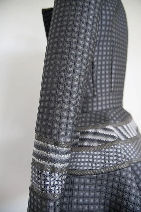 Thom Browne AW13 slik jacquard coat Size XS / US 0-2 / IT 36-38 - 6 Thumbnail