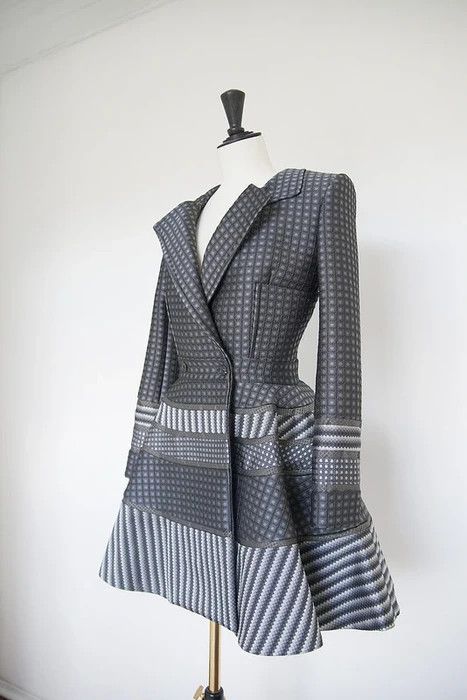 Thom Browne AW13 slik jacquard coat Size XS / US 0-2 / IT 36-38 - 4 Thumbnail