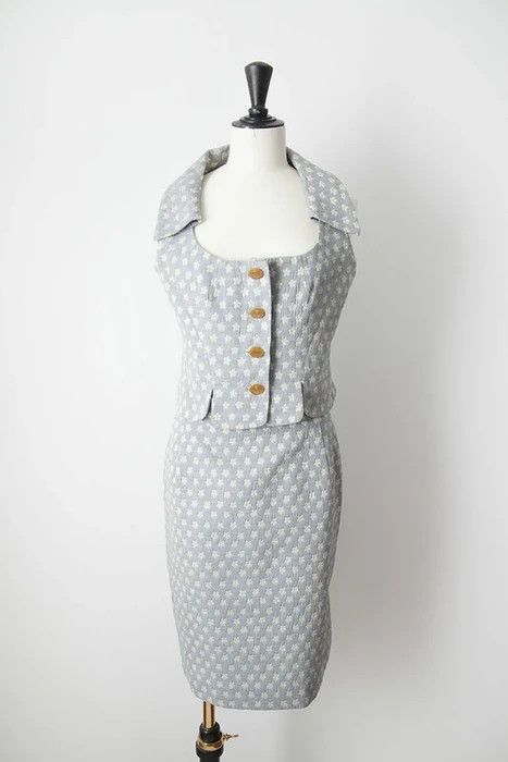 Vivienne Westwood 1990's Daisy ensemble Size 30" / US 8 / IT 44 - 1 Thumbnail