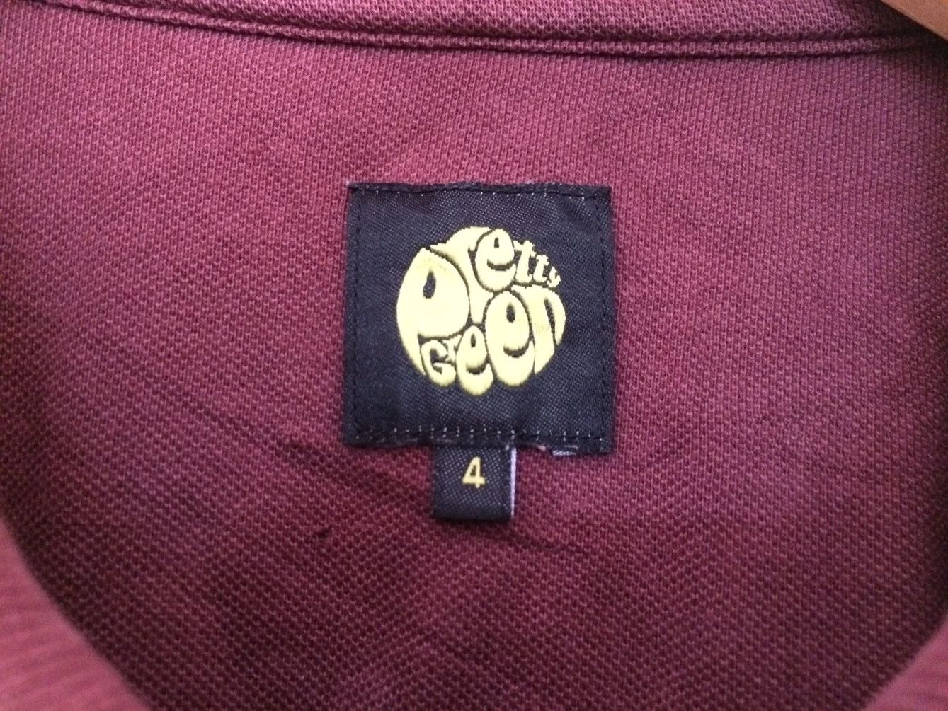 Pretty Green × Vintage 🔥🔥Preety Green Polo Ringer T-Shirt Size US M / EU 48-50 / 2 - 4 Thumbnail
