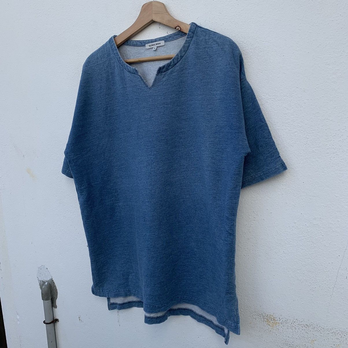 Japanese Brand VINTAGE SHORT SLEEVE GLOBAL WORK INSPIRED BY KAPITAL JAPAN Size US M / EU 48-50 / 2 - 2 Thumbnail