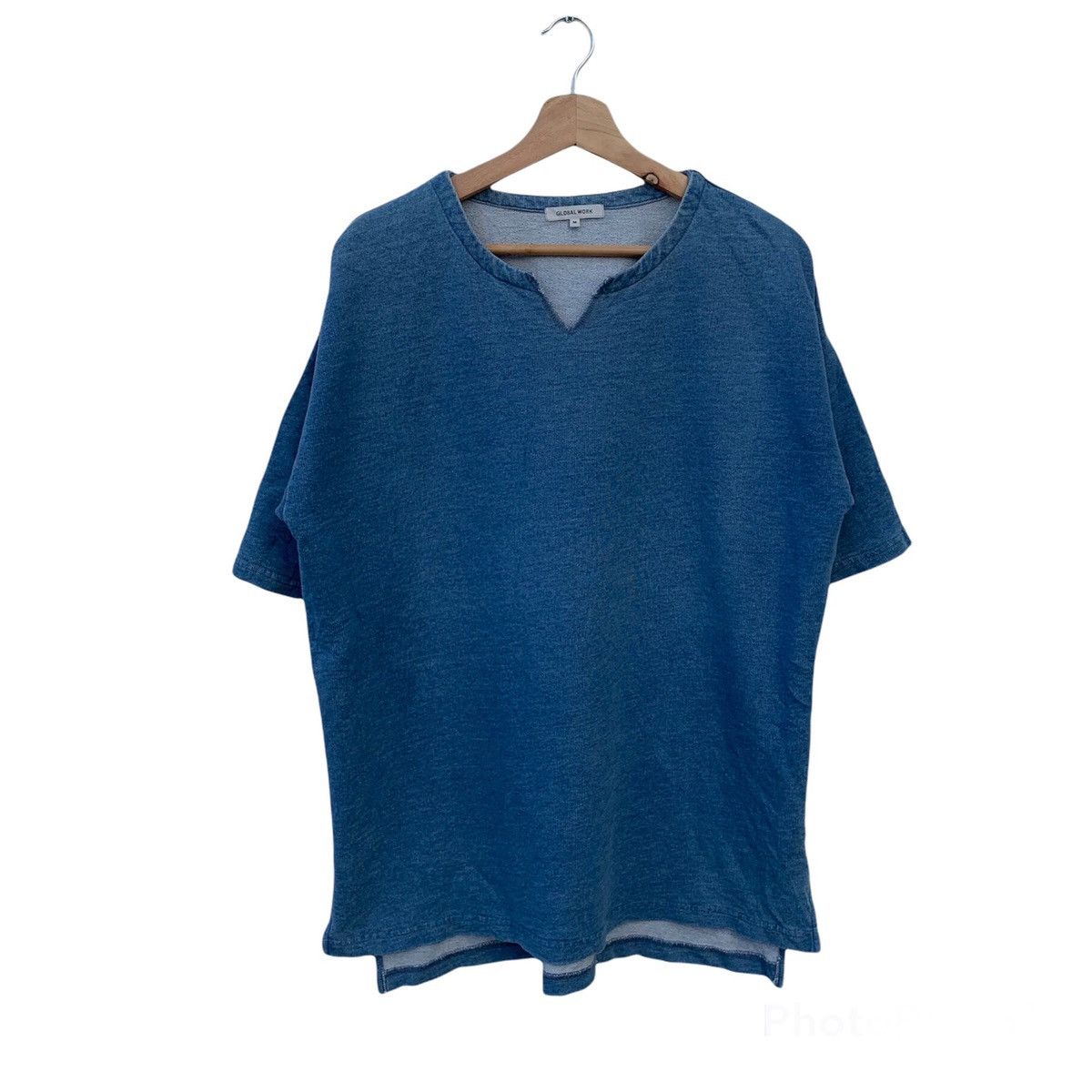 Japanese Brand VINTAGE SHORT SLEEVE GLOBAL WORK INSPIRED BY KAPITAL JAPAN Size US M / EU 48-50 / 2 - 1 Thumbnail