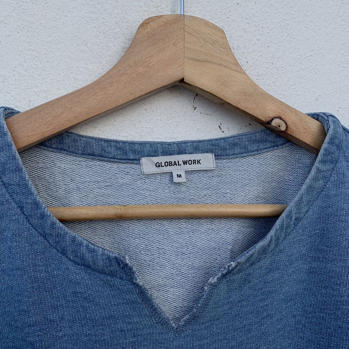 Japanese Brand VINTAGE SHORT SLEEVE GLOBAL WORK INSPIRED BY KAPITAL JAPAN Size US M / EU 48-50 / 2 - 5 Thumbnail
