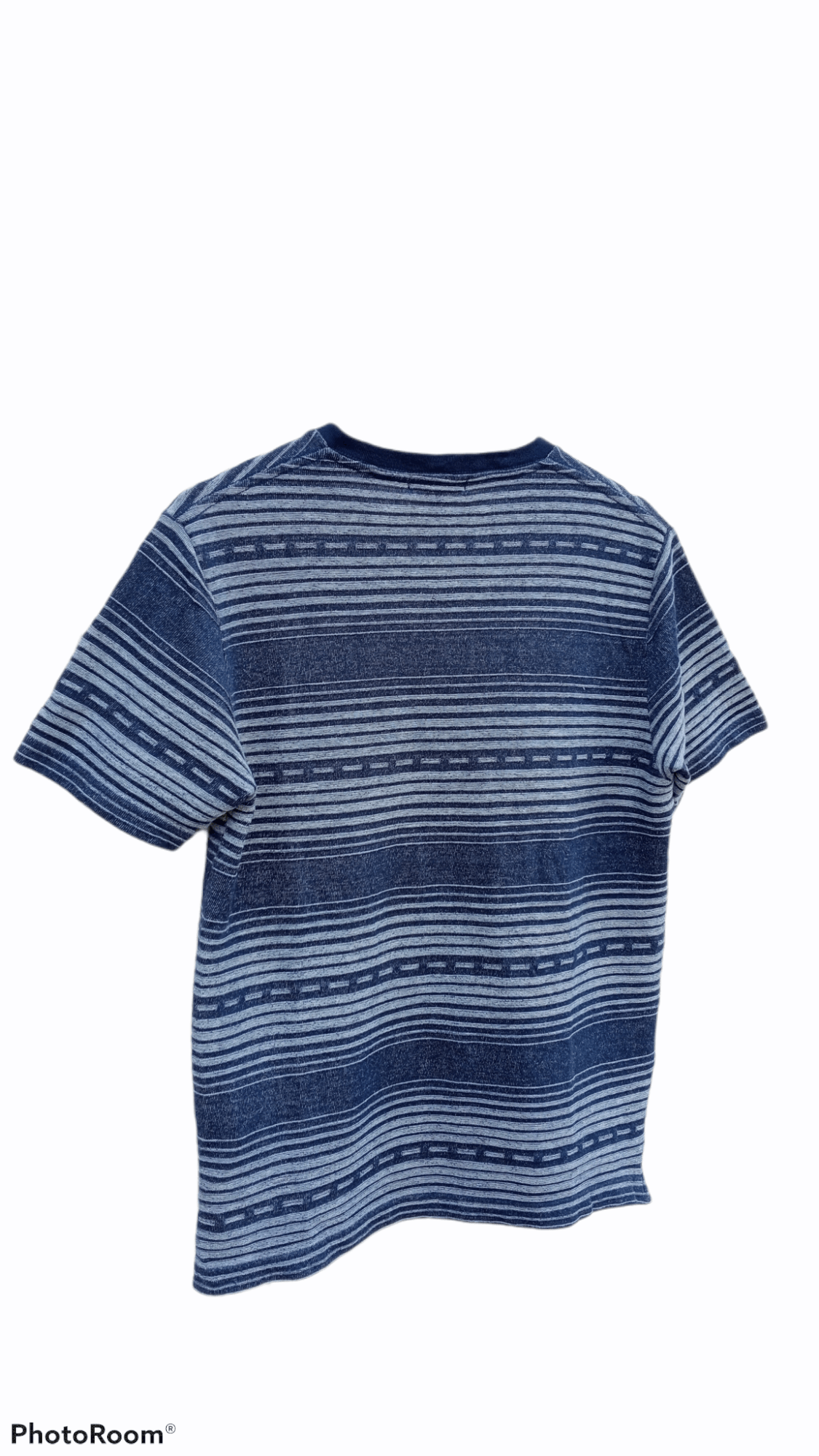 Beams Plus × Japanese Brand × Vintage 🔥🔥Vtg Style Beams Heart V Neck Border Striped T-Shirt Size US S / EU 44-46 / 1 - 11 Thumbnail