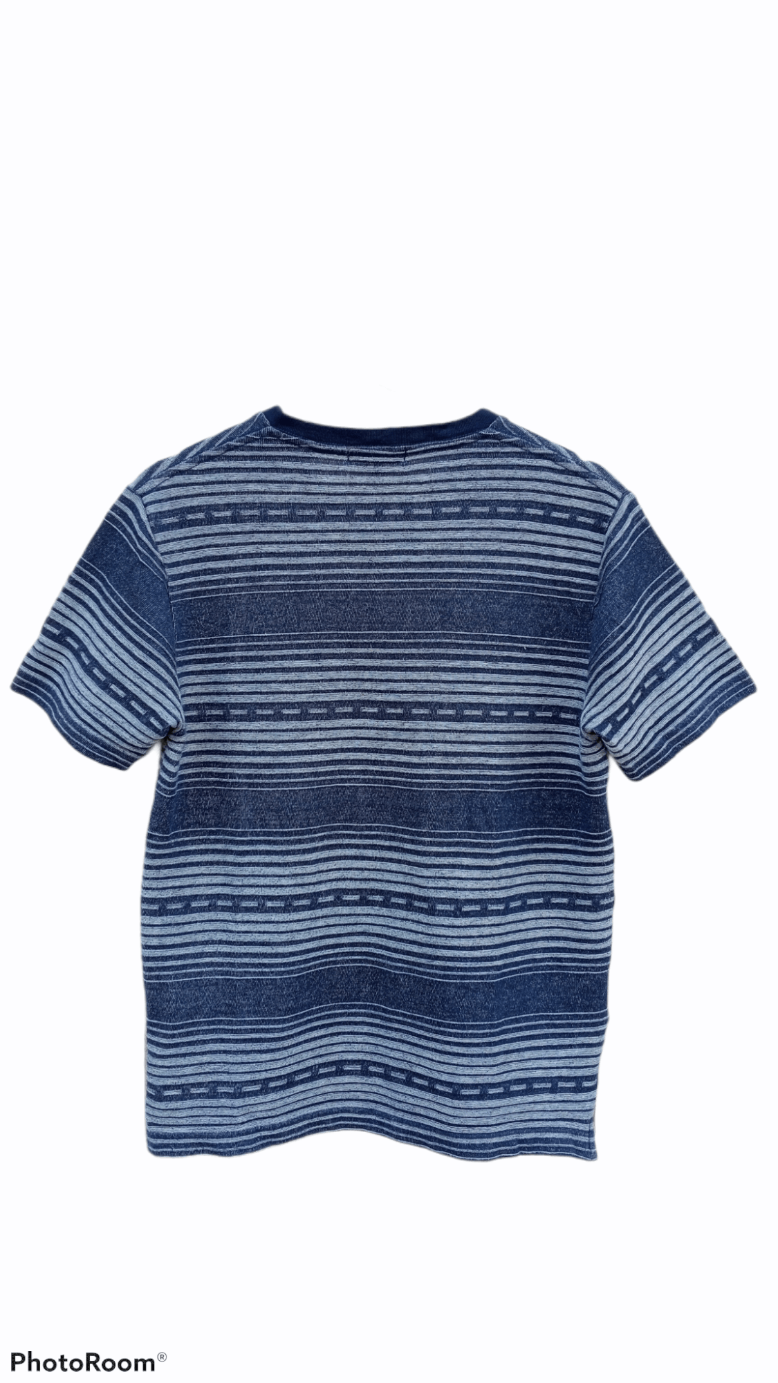 Beams Plus × Japanese Brand × Vintage 🔥🔥Vtg Style Beams Heart V Neck Border Striped T-Shirt Size US S / EU 44-46 / 1 - 10 Thumbnail