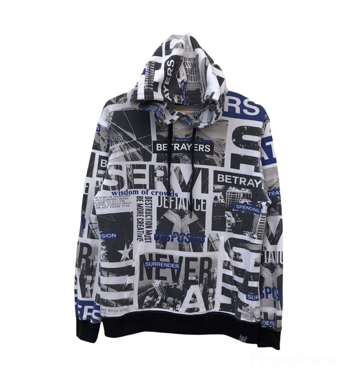 Japanese Brand RARE DESIGN FULL PRINT HOODIE B ONE SOUL Size US M / EU 48-50 / 2 - 1 Thumbnail