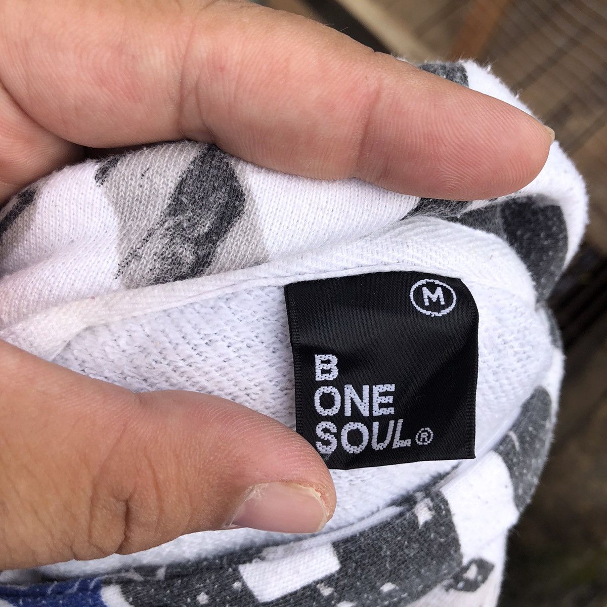 Japanese Brand RARE DESIGN FULL PRINT HOODIE B ONE SOUL Size US M / EU 48-50 / 2 - 10 Thumbnail