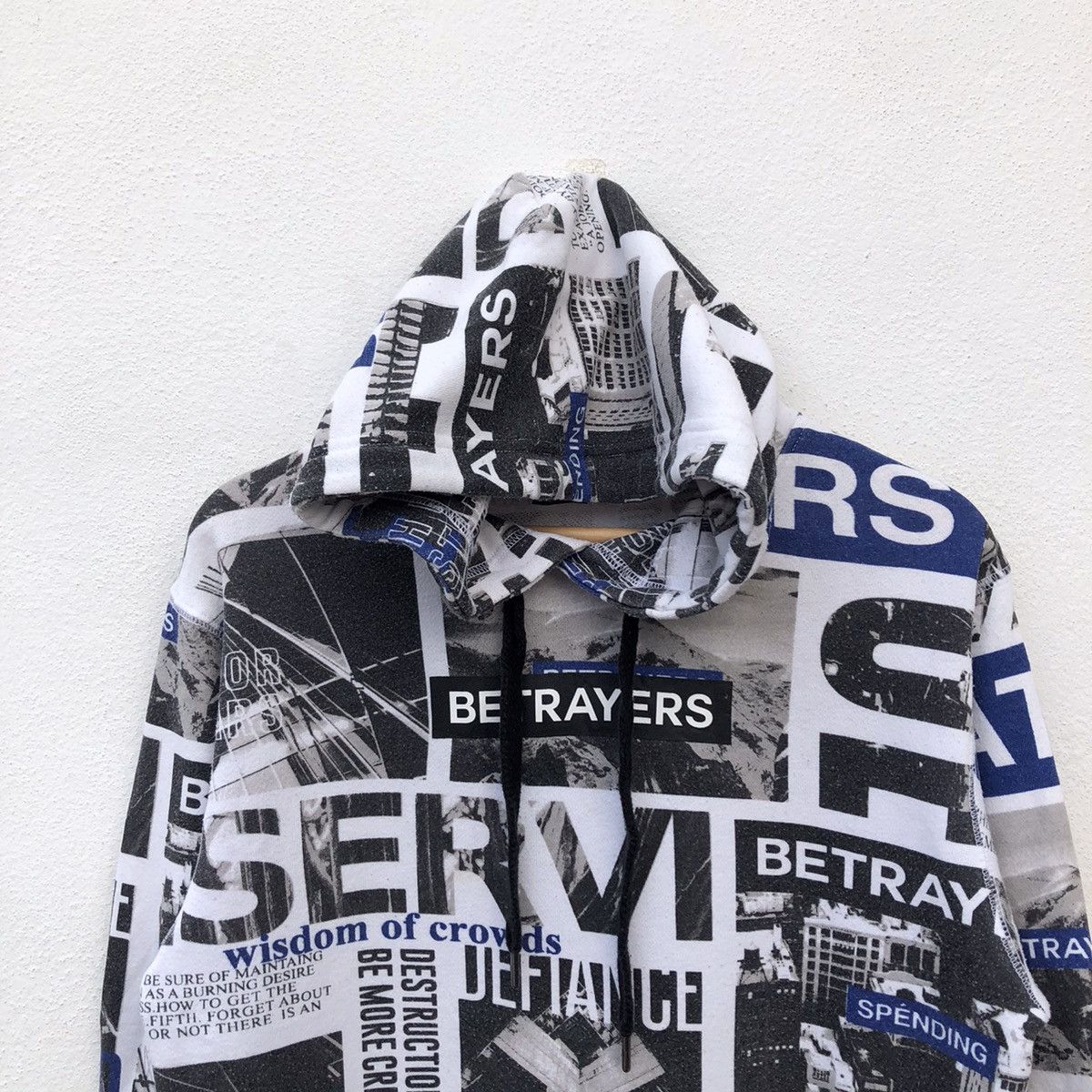 Japanese Brand RARE DESIGN FULL PRINT HOODIE B ONE SOUL Size US M / EU 48-50 / 2 - 3 Thumbnail