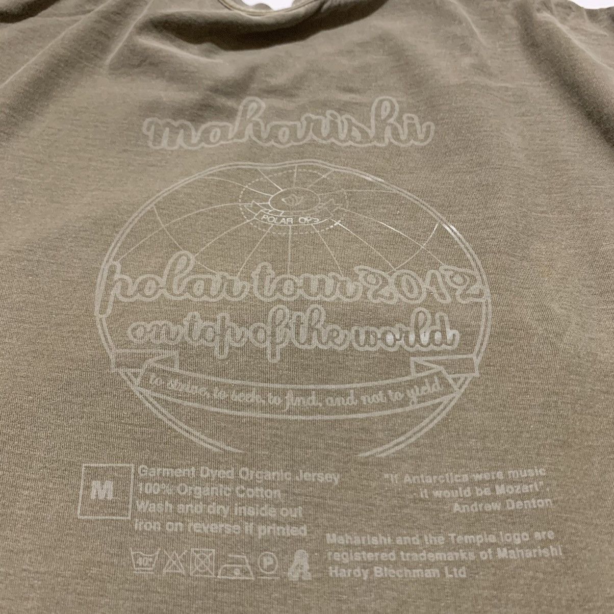Japanese Brand Maharishi Garment Dyed Organic T-Shirt Size US M / EU 48-50 / 2 - 4 Thumbnail